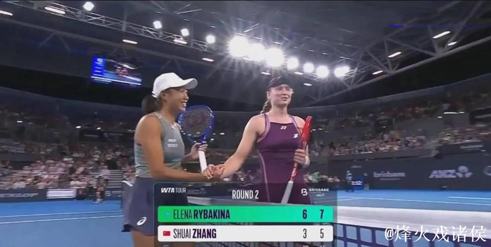 张帅苦战三盘击败克鲁格 晋级对阵莱巴金娜